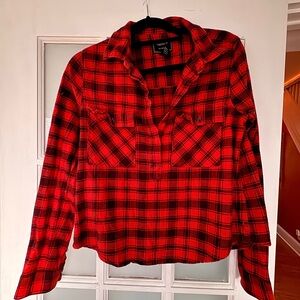 Forever 21 Red Checkered Shirt
